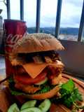 Hamburger bữa tiệc của biển