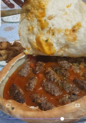 صورة لوصفة كباب حلبي