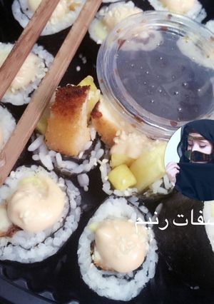صورة لوصفة سوشي الياباني