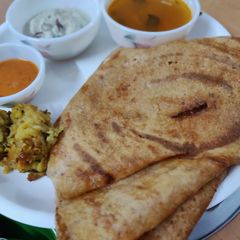 A picture of Moong Dal Dosa.