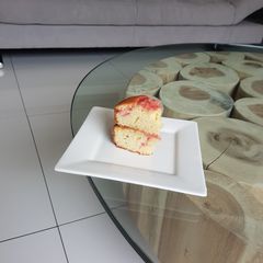A picture of Mud Cake with Glaze.