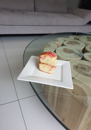 A picture of Mud Cake with Glaze.