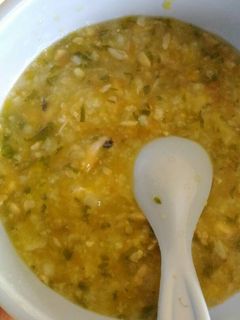 Foto resep Nasi tim MPASI 8m++ nasi labu tenggiri