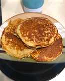 Panqueques de Avena y Banana (pancakes)