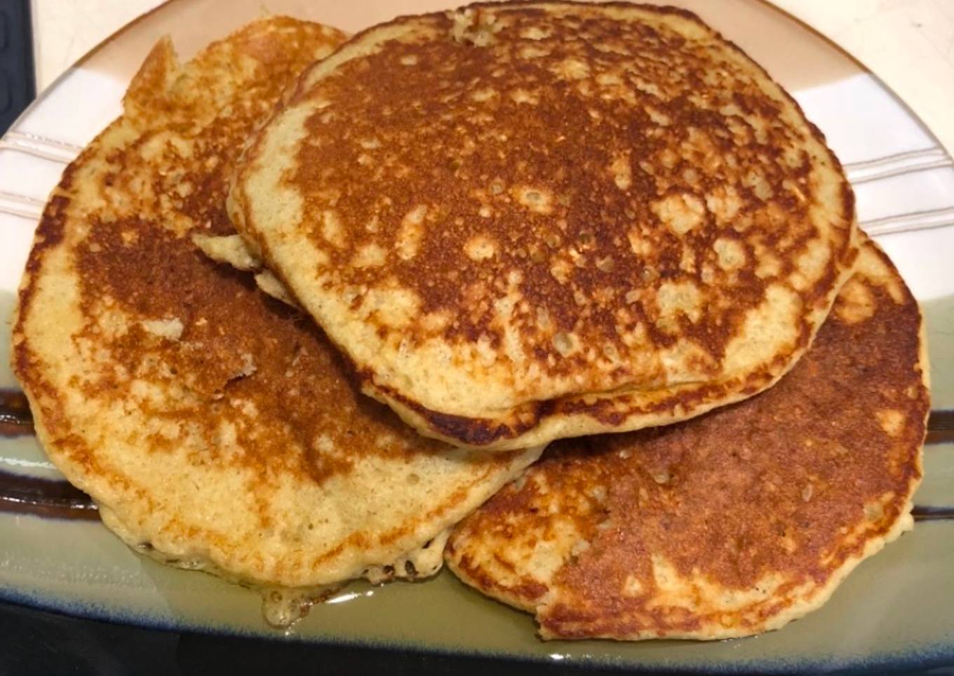 Panqueques de Avena y Banana (pancakes)