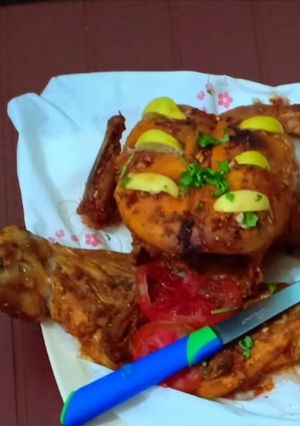 A picture of Chicken roast.