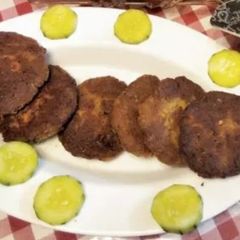 A picture of Shami Kabab.