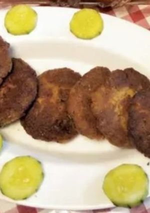 A picture of Shami Kabab.