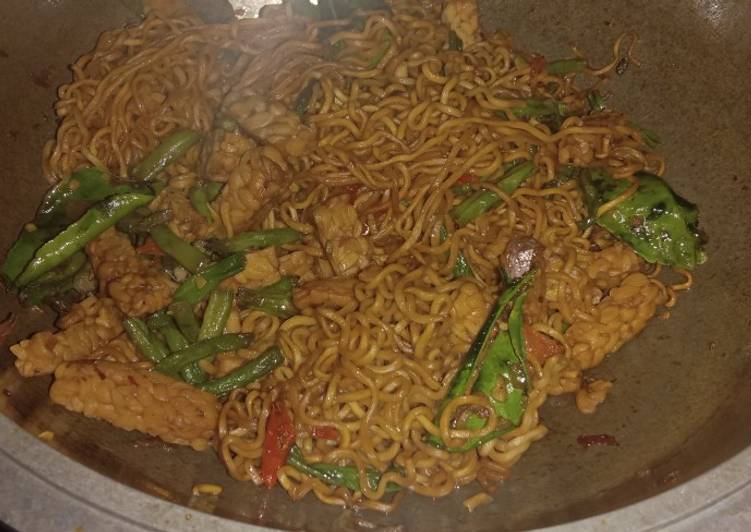 Tumis Tempe Kacang panjang Tumis Tempe Kacang panjang