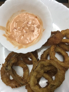 A picture of Onion rings.