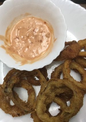 A picture of Onion rings.