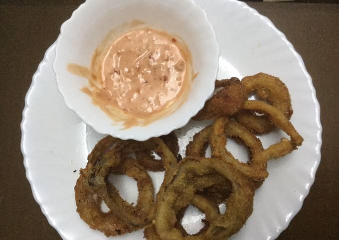 Steps to Prepare Quick Onion rings