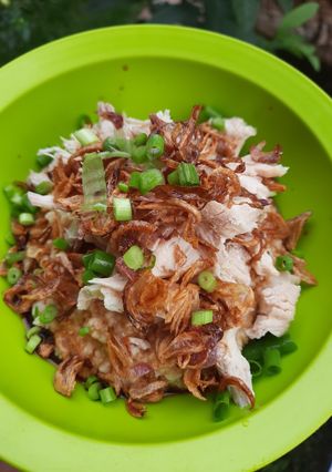 Foto resep Bubur Ayam Oatmil