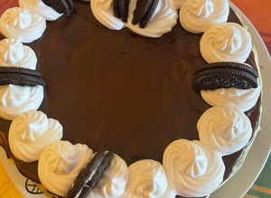 Una foto de Cheesecake de Oreo