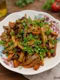 Libyan Jardina Salad (Long-Cut Vegetable Salad)