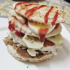 A picture of Tuna salad Sandvich.