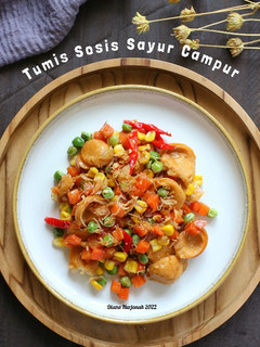 Foto resep Tumis Sosis Sayur Campur