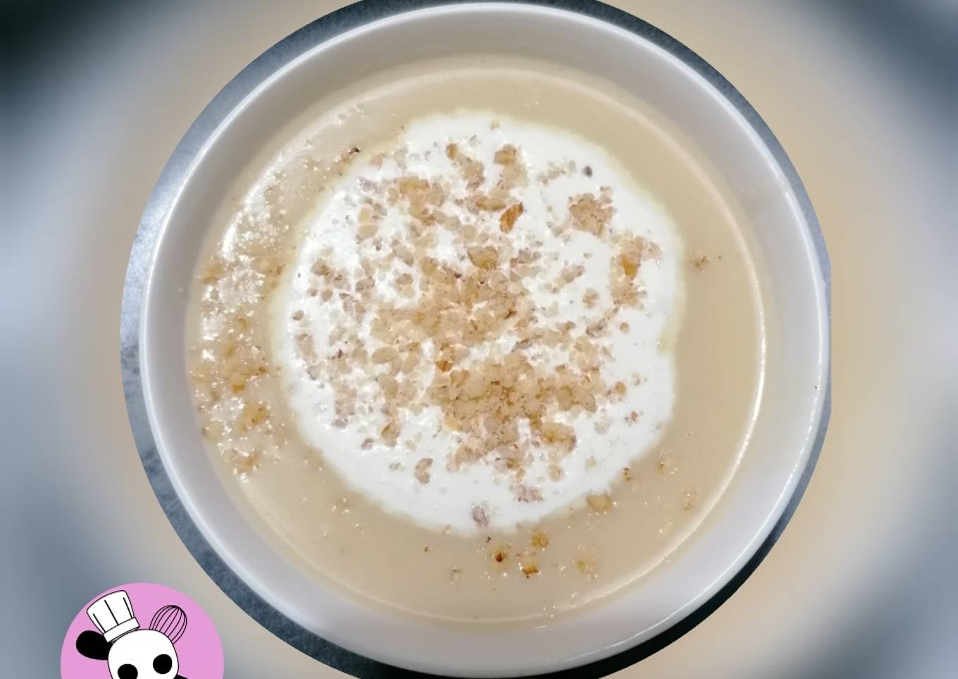 Velouté parmentier crème et noix recette cookidoo