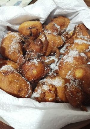 Una foto de Buñuelos de banana