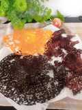 Coral Tuile (Garnish)