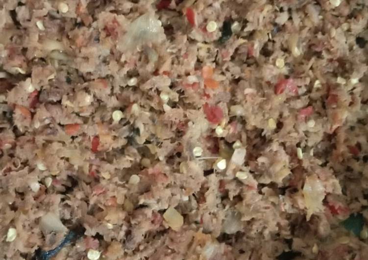 Sambal tongkol (satong)