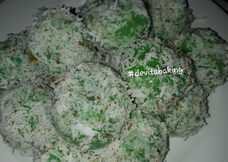 resep cara buat Klepon Pandan ?