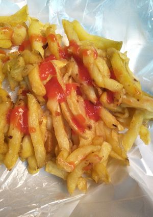 A picture of Fried chips.