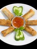 SP.0033 - Golden Corn Net Spring Rolls