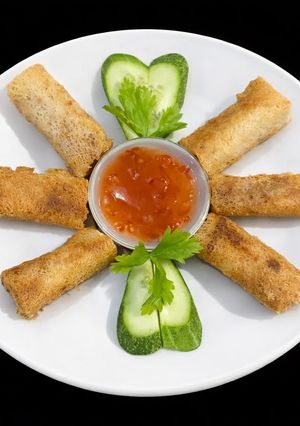 Hình của món SP.0033 - Chả Giò Rế Bắp Vàng.