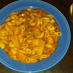Una foto de Guiso de fideos coditos
