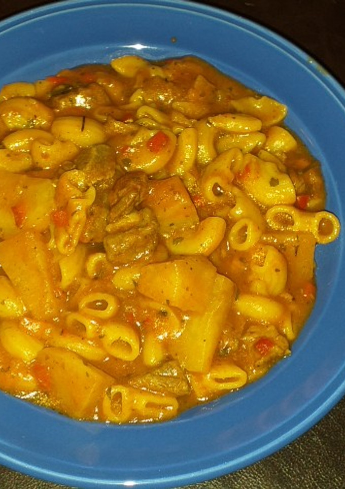 Una foto de Guiso de fideos coditos