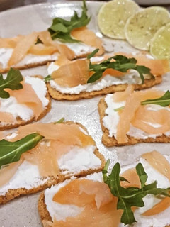 Foto de Tostas de Salmão Fumado
