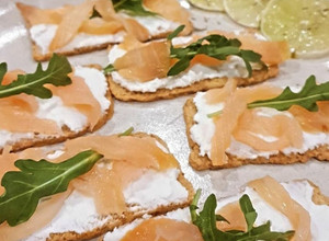 Foto de Tostas de Salmão Fumado