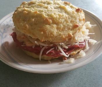 Ultimate, Prepare Reuben Biscuit Sandwiches Savory Delicious