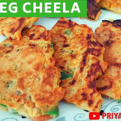 A picture of Mixed vegetables Besan Cheela.