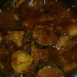 Terong kentang crispy kuah asam manis