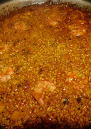Una foto de Arroz señoret a mi manera