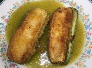 Una foto de Milhojas de calabacitas
