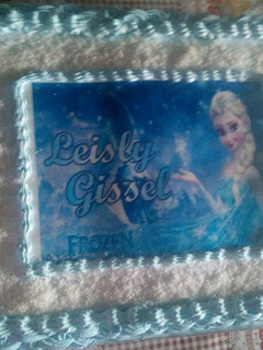 Una foto de Torta de frozen