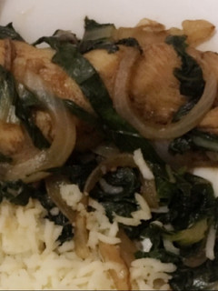 Una foto de Fajitas de Pollo con Espinacas