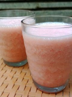 Foto resep Smoothies Pisang Semangka