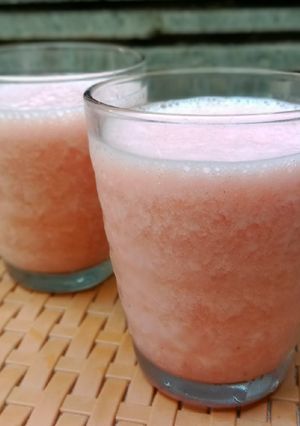 Foto resep Smoothies Pisang Semangka