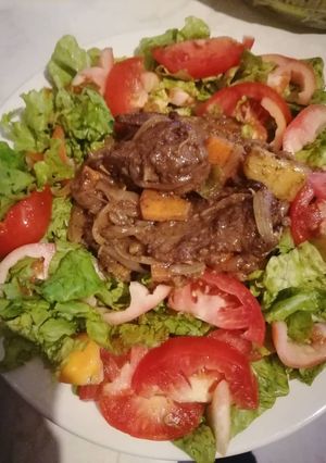 A picture of Lamb Yassa.