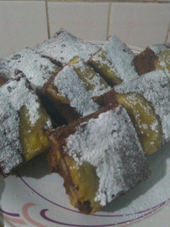 Foto resep Banana Choco Cake, empus2 nyoklat bangett, tanpa mixer