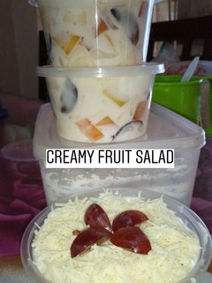 Foto resep Creamy fruit salad..