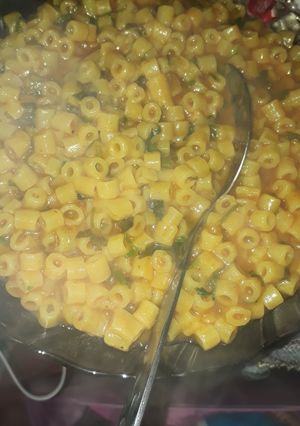 صورة لوصفة مكرونه مبكبكه