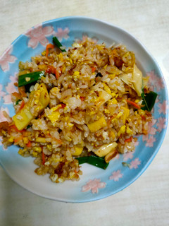 桂竹筍炒飯 的食譜成品照片
