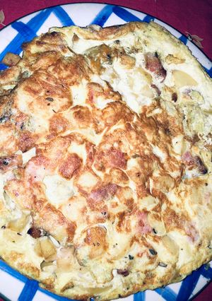 Una foto de Tortilla con papas al horno