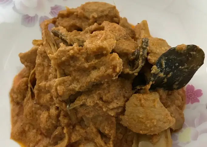 Resep Rendang jawa (pork) yang Bikin Ngiler