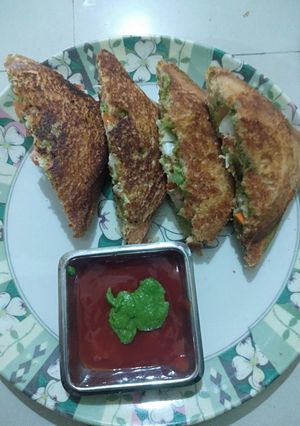 તંદુરી ધુધરા સેન્ડવીચ રેસીપી મુખ્ય ફોટો